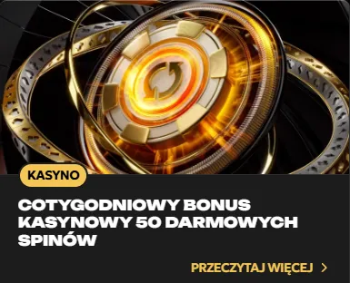 Bonus w Spinsy casino online Spinsy casino online – karta Cotygodniowy Bonus Kasynowy 50 darmowych spinów